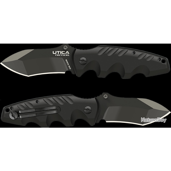 Couteau Utica Burlyman Lame Acier 8Cr13MoV Manche G10 Ball Bearing UTK911213CP