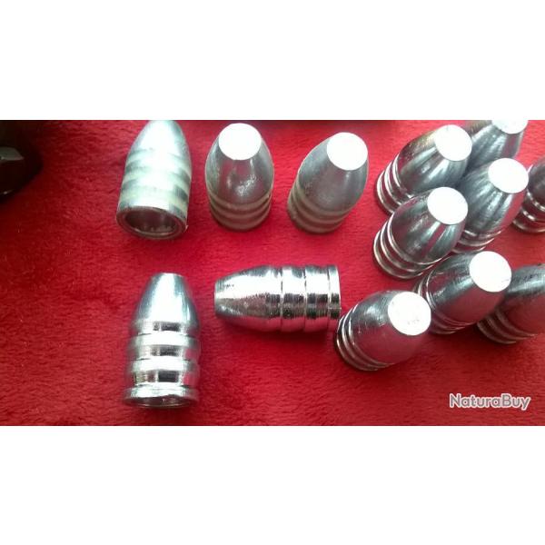 50 Balles mini� Cal 58 calibr�es et graiss�es � .577 ,  532 grains du moule RCBS 58-500