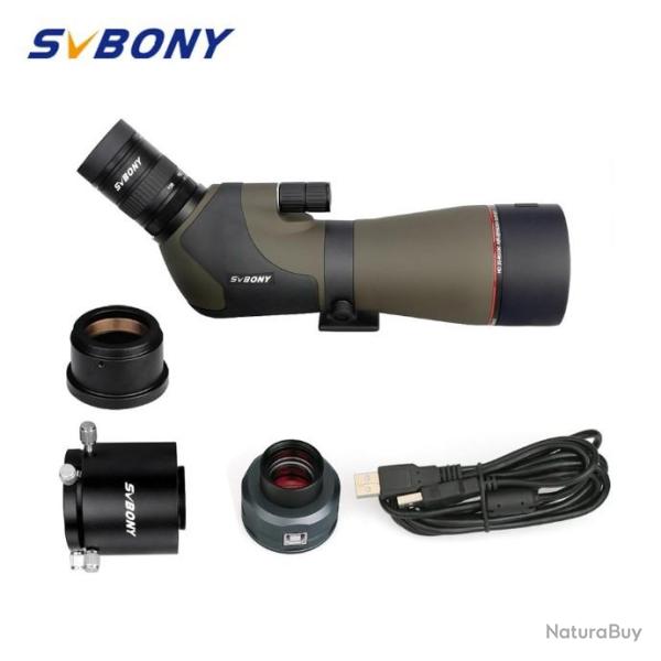 SVBONY SV46 Longue Vue Zoom 20 60x80 LIVRAISON GRATUITE