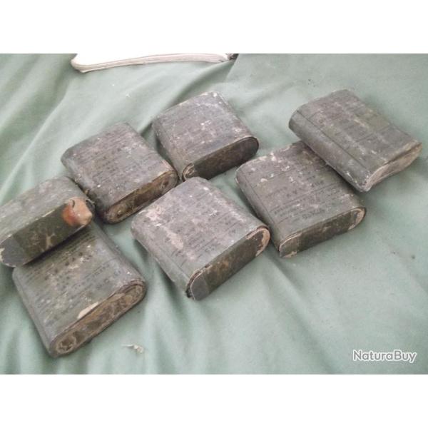 lot de 5 piles Arme Franaise service des transmissions