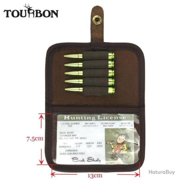 Tourbon Porte Monnaie Porte Cartouche de Munitions de Fusil LIVRAISON GRATUITE !!