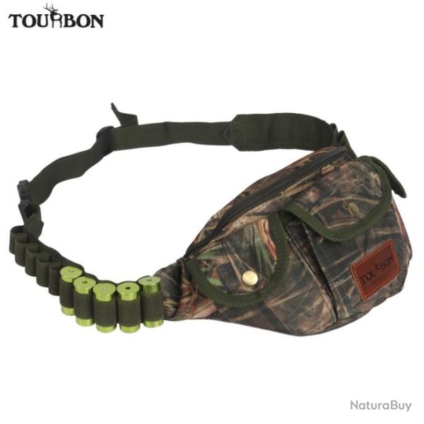 Tourbon Ceinture Sacoche a Munitions Camouflage LIVRAISON GRATUITE !!