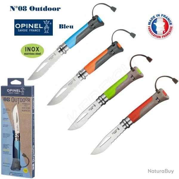 N�8 OUTDOOR MER-MONTAGNE OPINEL Bleu