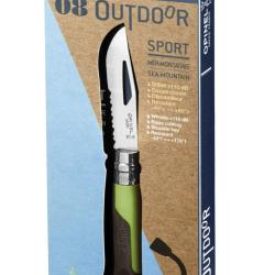 N&deg;8 OUTDOOR MER-MONTAGNE OPINEL Terre Vert