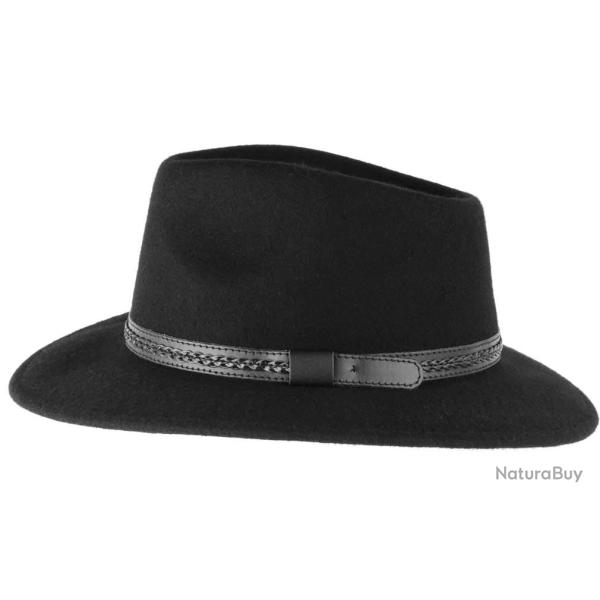 Chapeau feutre Noir tendance Mulker Leon Montane Noir