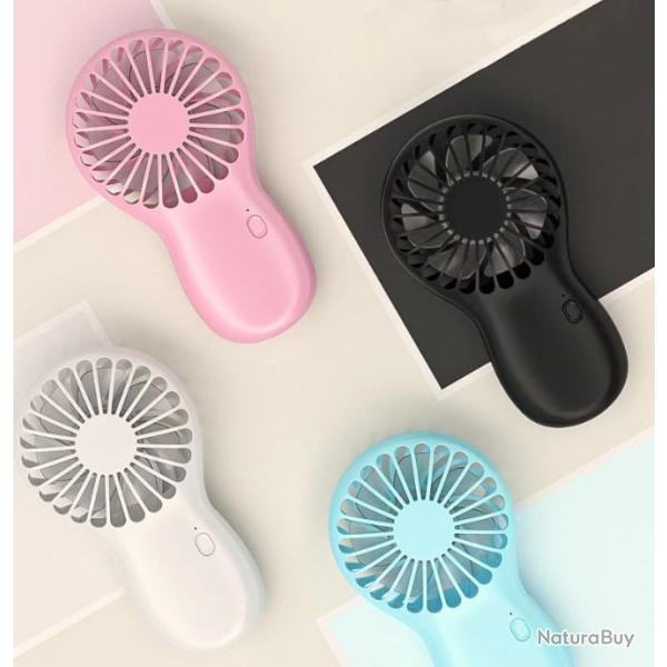 Mini ventilateur blanc de poche Portable tient dans la main voyage bureau ext�rieur maison