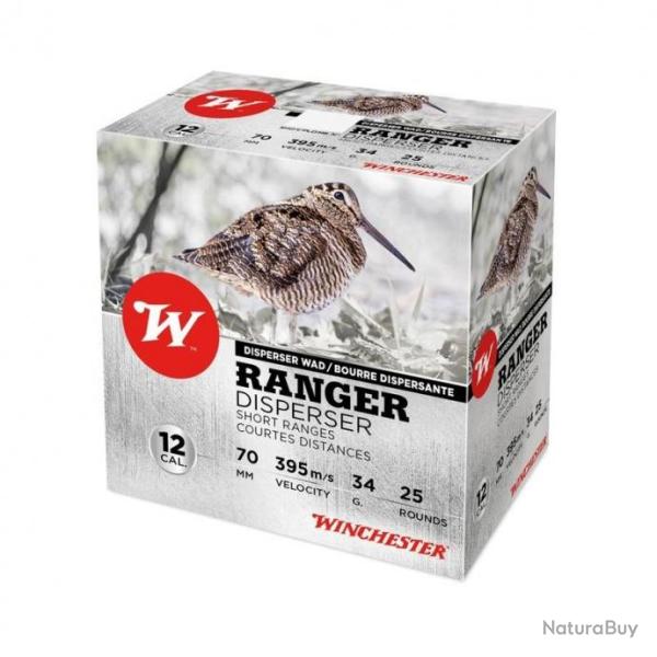 Munitions Winchester Ranger disperser Cal.12/70 34g par 25