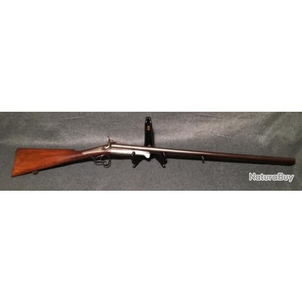 Beau Fusil a broche canon bernard Damas