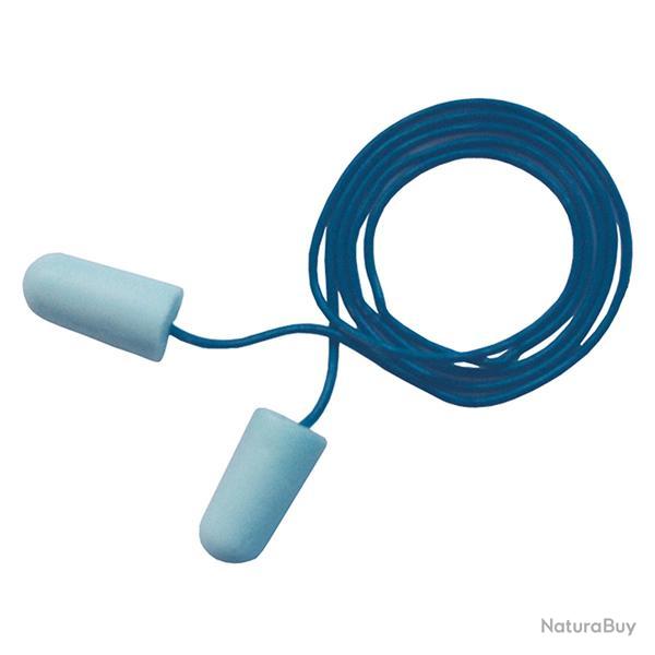 Bouchons 3M E-A-Rsoft d�tectables bleus cord�s - Boite de 200 paires