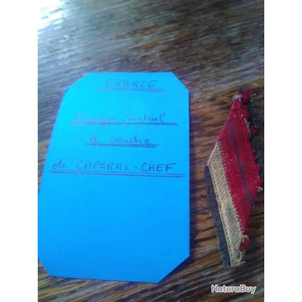 Insigne ventral Caporal chef