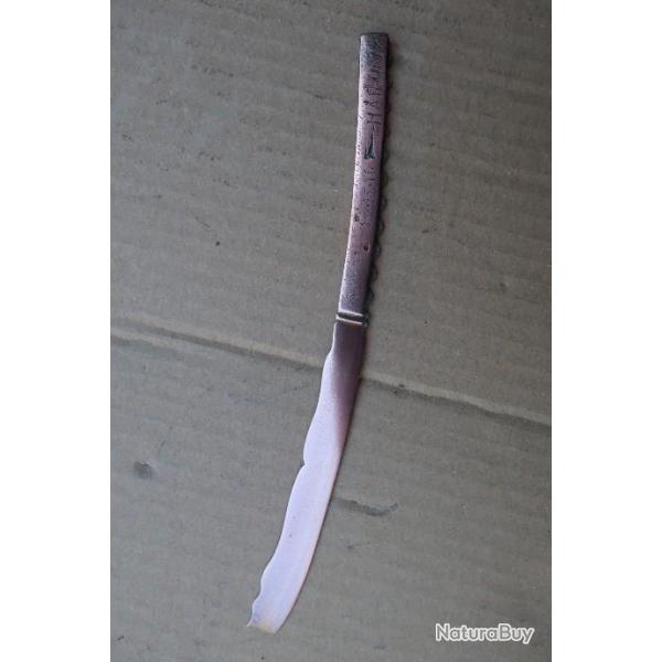 Coupe papier en cuivre Marquages divers Trench Art ww1