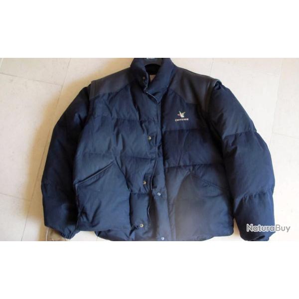 Doudoune en plume, manches amovibles de la marque Chevignon