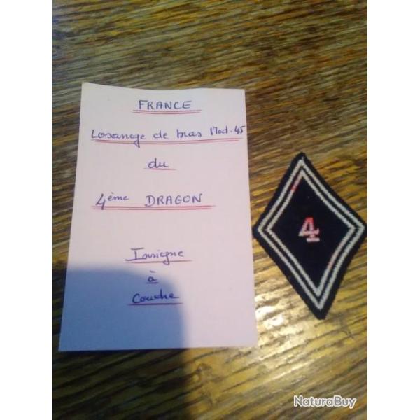 Insigne 4eme dragon