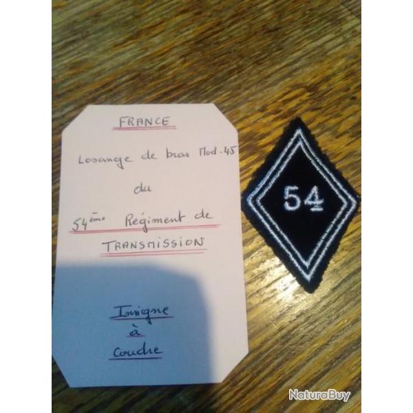 Insigne 54 �me r�giment de transmission