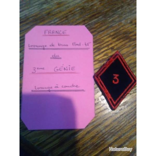 Insigne du 3eme g�nie