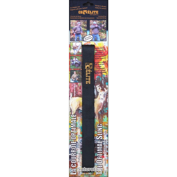 Courroie - Bandouli�re Carabine, Fusil, Arbal�te - GC ELITE - Fabriqu�e au Canada