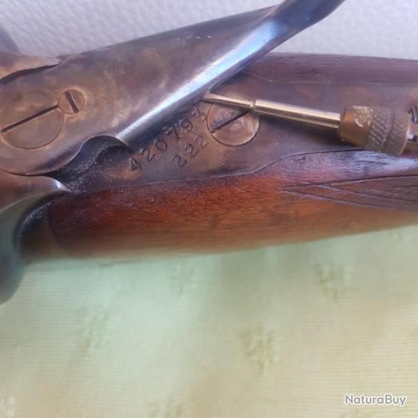 fusil  juxtapos�  robust  modele  222 en calibre 12  no2