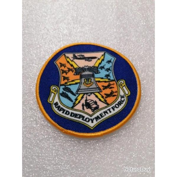 PATCH DE POITRINE arm�e US USAF RAPID DEPLOYMENT FORCE ORIGINAL 2