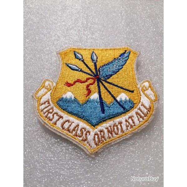PATCH DE POITRINE arme US USAF FIRST CLASS OR NOT AT ALL ORIGINAL 2