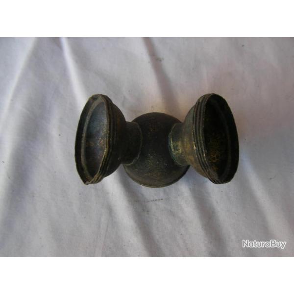 WW1 FRANCE SUPPORT DOUBLE DOUILLE D�RIVATION EQUIPEMENT ELECTRIQUE  TROUVAILLES TERRAIN WW1 COMBATS