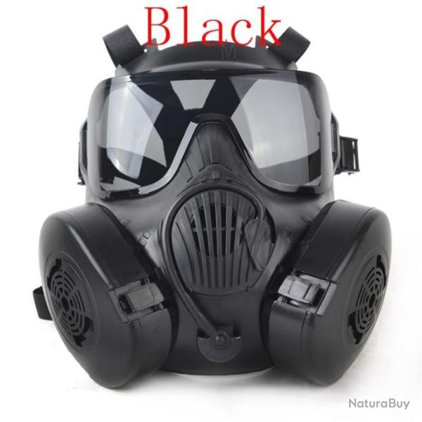 Masque Tactique Airsoft M50 AVEC VENTILATEUR - LIVRAISON GRATUITE !!