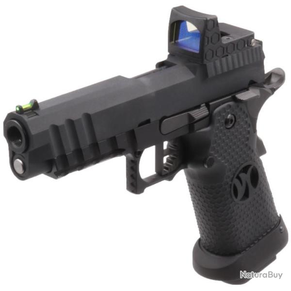 Rplique GBB HX2602 full Black gaz avec red-dot factice HX2602