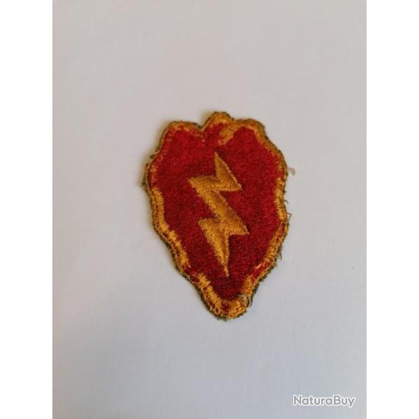 Patch arm�e us 25th INFANTRY DIVISION ww2 ORIGINAL 1