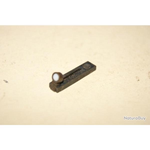 guidon de foret rabattable email blanc de carabine grande chasse - VENDU PAR JEPERCUTE (D20M65)