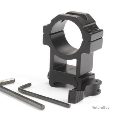 Colliers De Montage Vector Optics – Rail 21mm / Diamètre 30mm – Attache Rapide – Acier – Neuf