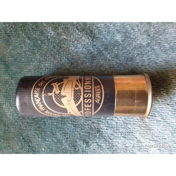 une cartouche Armuriers professionnels cal.12 /70 mm plastique  no 1