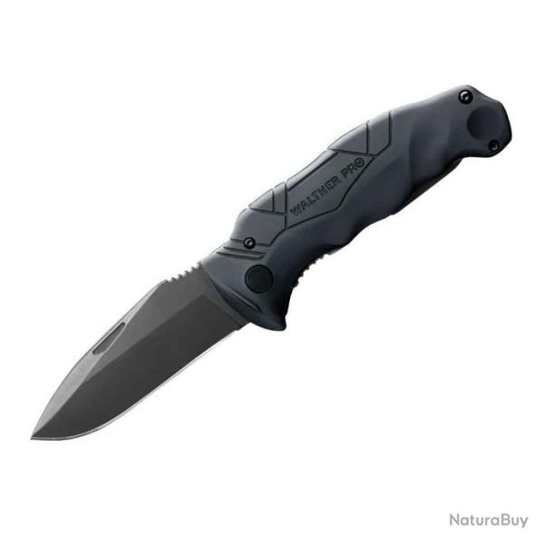 COUTEAU WALTHER SURVIVAL FOLDER PRO NOIR
