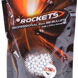Sachet 1000 billes airsoft Rockets,&Ntilde;&cent; 0,20gr.