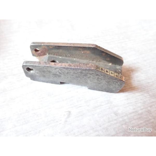 Support de hausse gradue pour fusil Vetterli Suisse