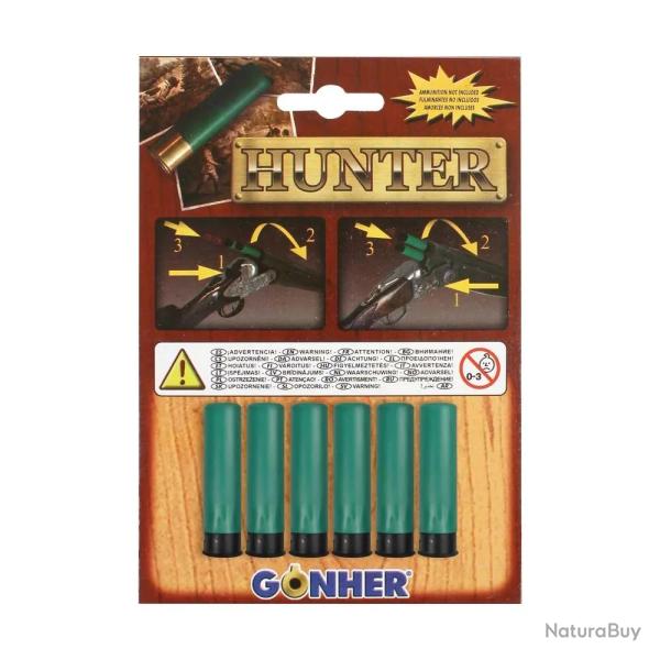 Lot de 6 cartouches pour fusil � amorces s�curis�es