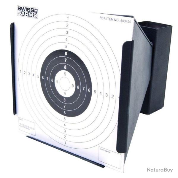 Porte Cible conique en m�tal Swiss Arms Cybergun 603418 14 x 14 cm