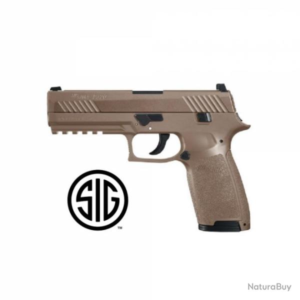 Pistolet CO2 Sig Sauer P320 Coyote - BBs / BBs 4,5 mm Acier - Blowback