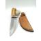 petites annonces chasse p&ecirc;che : Poignard Chasseur de Pakkawood Manche en Pakkawood avec Etui en Cuir