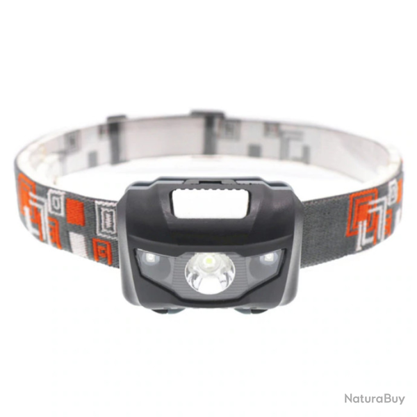 Lampe frontale randonn�e, noire