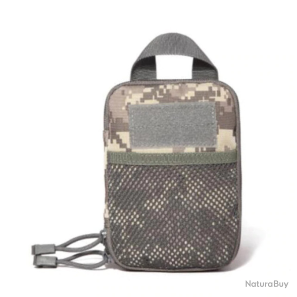 Pochette pour tlphone toile nylon, camo.