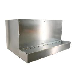 Pondoir galvanis&eacute; ramassage ext&eacute;rieur 2 cases