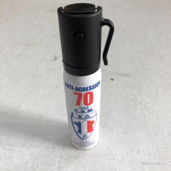 BOMBE LACRYMOG�NE GAZ CS 25ml