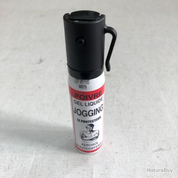 BOMBE LACRYMOG�NE GEL POIVRE 25ml