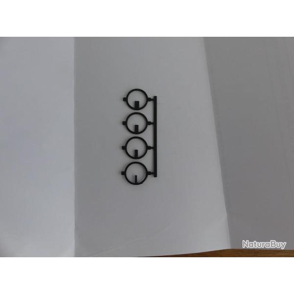 Lot de 4 inserts  lame pour guidon parker hale 15mm