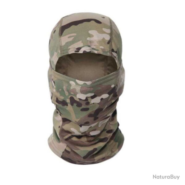 Cagoule int�grale fine mixte, camo clair, taille unique.