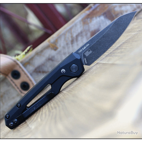 Couteau Automatique Kershaw Launch 11 Lame Acier CPM 154 Manche Aluminium Made USA KS7550