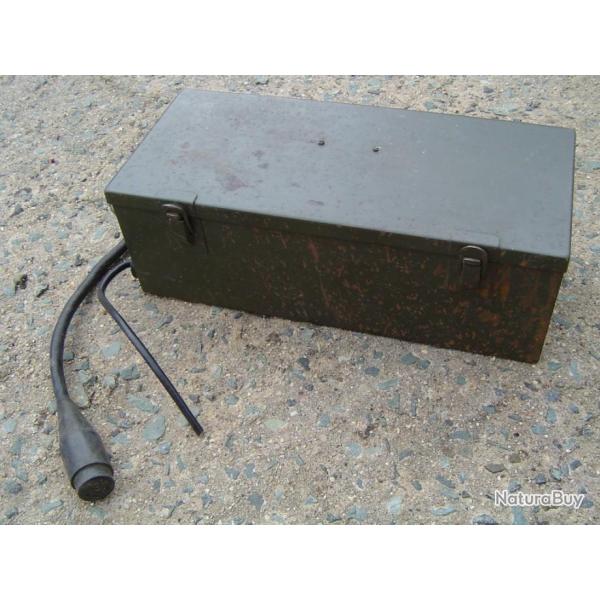 Amplificateur arme franaise pour dtecteur de mines poque guerre Algrie
