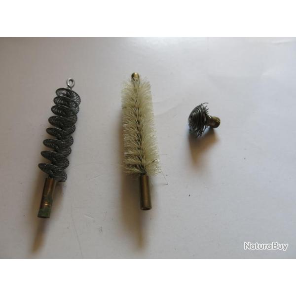 VENDU PAR CUIRASSIER11 LOT N� 11 DE TROIS ECOUVILLONS CALIBRE 14MM