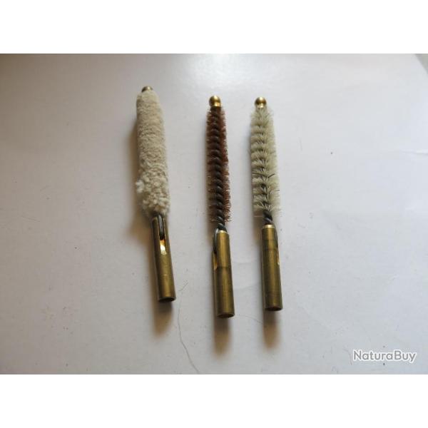 VENDU PAR CUIRASSIER11 LOT N� 19 DE TROIS ECOUVILLONS CALIBRE 9,5