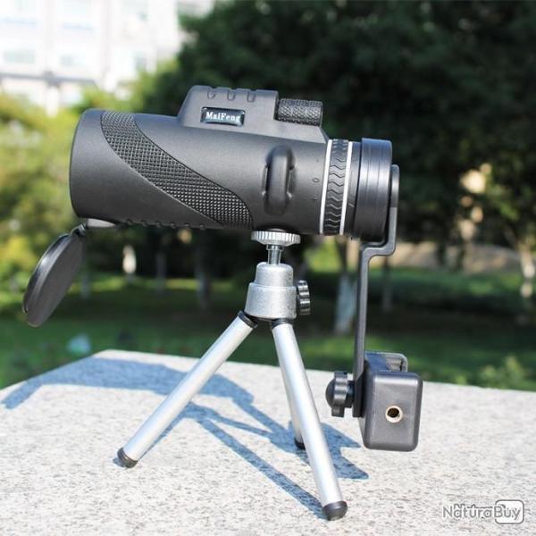 Tlescope monoculaire HD 40X60 haute puissance trpied et support smartphone - LIVRAISON GRATUITE