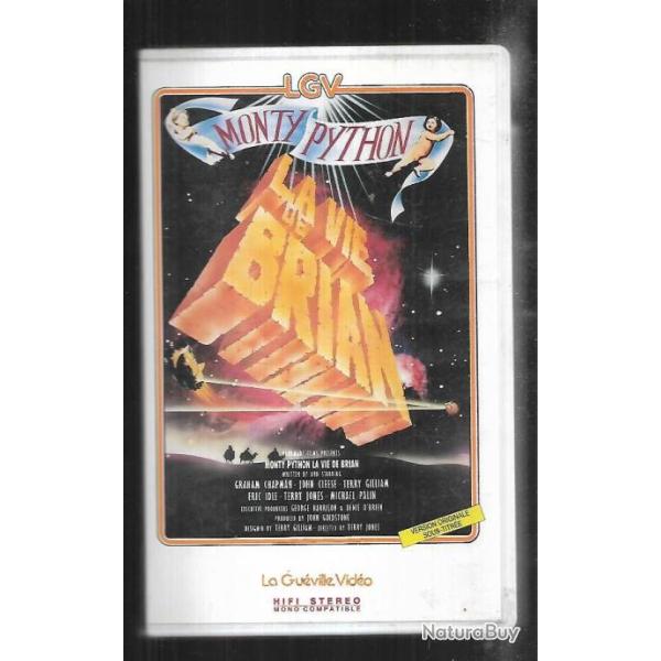 la vie de brian monty python , vhs vost , antiquit palestine , comdie cassette vido